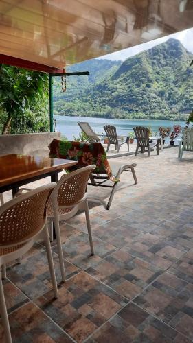 Erkély/terasz, Vaiterupe Sweet Home in Piha'ena