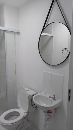 ห้องน้ำ, Apartamento Simba Safári, São Paulo Expo (Apartamento Simba Safari, Sao Paulo Expo) in ซาโกมา