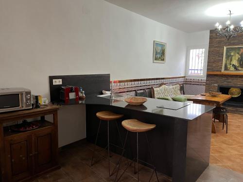 廚房, Santo Domingo Rural - central & private parking in 阿切多納