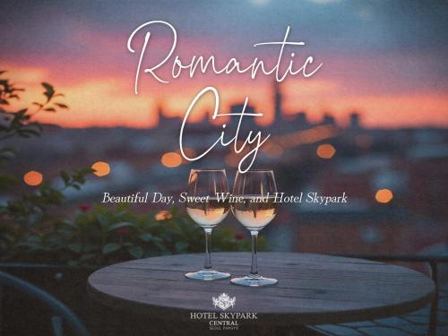 Skypark Central Seoul Pangyo Room Type - [Romantic  PKG] Deluxe Double Room with Late Check out til 2pm & one bottle of Wine (per night) & 2 