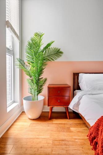 Balcony Gym Sleeps 6 in Chicago, USA