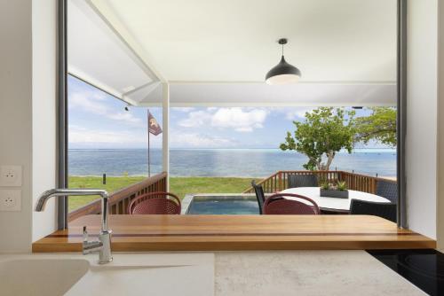 Kilátás, Raina Lodge - Fare Keali'i - Piscine privée (Raina Lodge - Fare Keali'i - Piscine privee) in Hauru