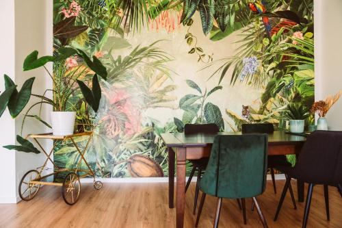 Dschungel in BaLi 72qm Ferienwohnung im Zentrum in Bad Lippspringe, Deutschland