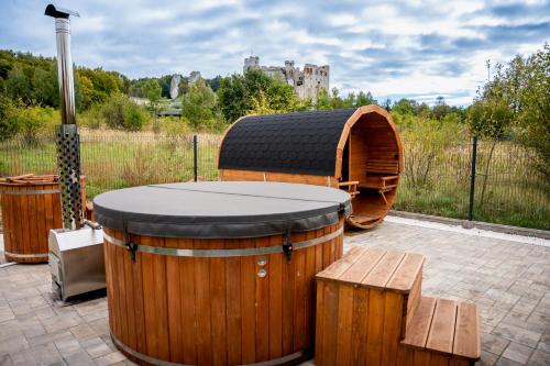 Agroturystyka na Jurze Jacuzzi Sauna Beczka