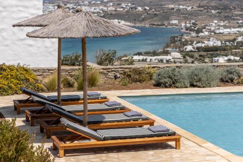 ระเบียง/ชานเรือน, Acron Villas Paros in เกาะเพรอส
