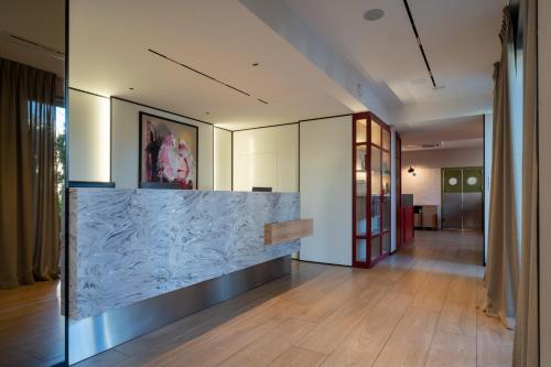 Empfangshalle, Antares Hotel in Gdingen