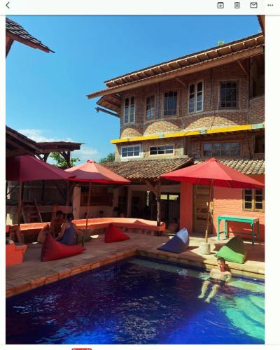 Ngoại cảnh khách sạn, Gili La Boheme in Lombok