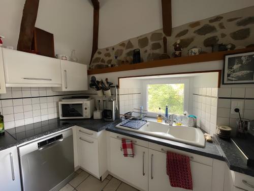 кухня, La Charmalex - Grange en Aveyron in Мюр-дьо-Баре