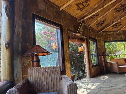 A szálláshely kívülről, AA Lodge Amboseli in Amboseli Nemzeti Park