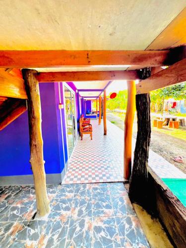 Balcony/terrace, ลูกดกแน่โฮมสเตย์ ที่พักเกาะลิบง near Lim lay Noddle Shop