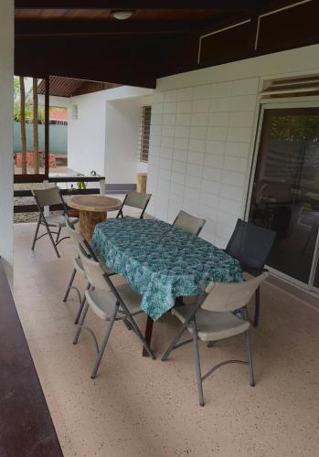 Erkély/terasz, Vaiata lodge in Arue