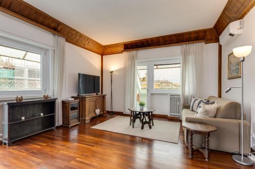 Elegante appartamento 130mq in stile classico, Roma (foto 5)