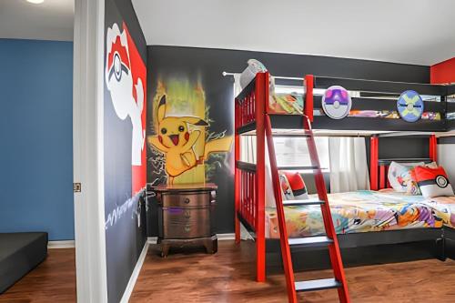 2626 Casa Nova 6Q/4B Villa | Sala de Jogos Marvel