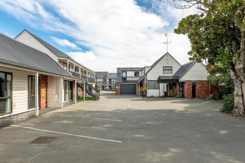 A szálláshely kívülről, Ashford Motor Lodge in Merivale