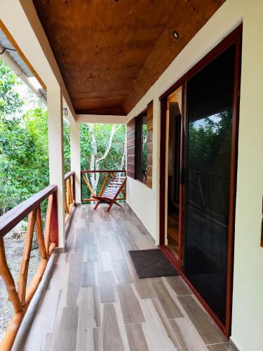 Balcony/terrace, Eco Aldea kinich Ahau Calakmul in Xpujil