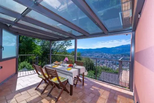 Lugano Panoramica with Terrace & Parking - Happy Rentals in Viganello, Schweiz
