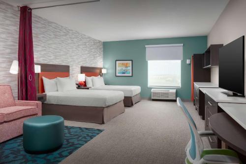 2 bedrooms, 2 beds