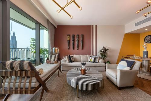 Exclusive Front Row Seats to Burj Khalifa Fireworks from Penthouse Level, Downtown Dubai, Dubaj (fotografie 4)