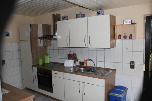 Kitchen, Ferienwohnung Diester Riegelsberg in Riegelsberg