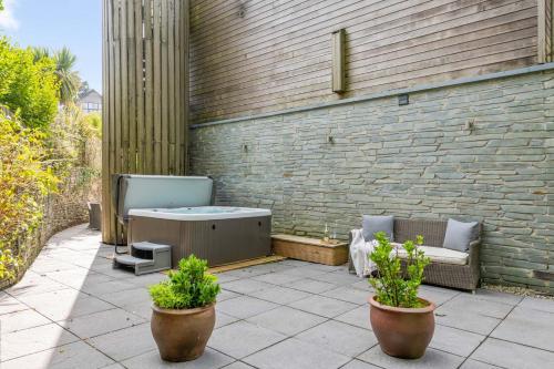 A szálláshely kívülről, House 1 in Porthallow