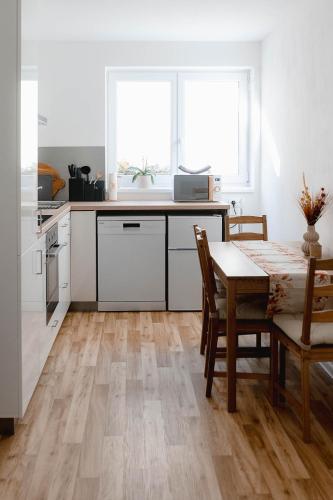 virtuve, Apartmán U sklepů (Apartman U sklepu) in Hovorany