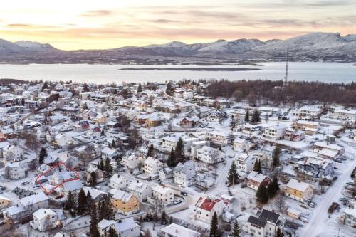Enrumslägenhet, studio, i centrala Tromsø