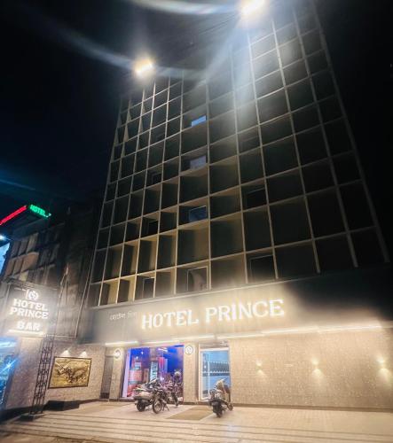 Entrance, Hotel Prince in Guwahati