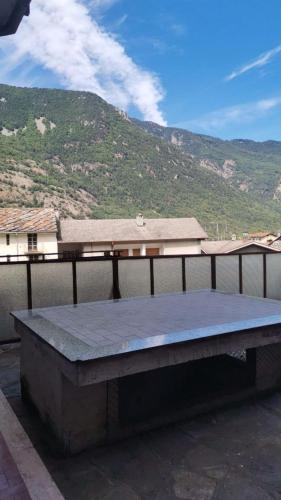 Balkons/terase, Casa con terrazzo e vista in Chiomonte