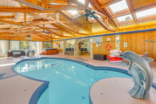 . Vermilion River Home w/ Hot Tub & Private Dock!