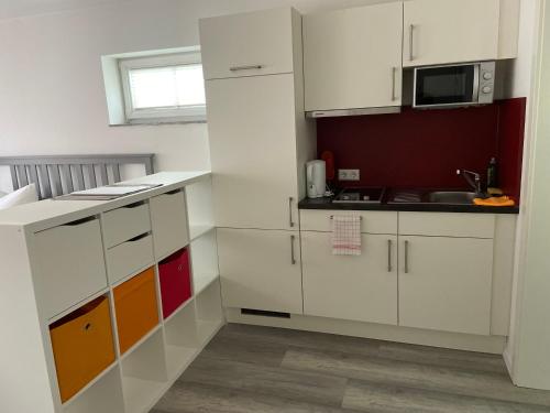 Konyha, Apartmentvermietung Ingrid Bolkart - Kirchblick 1 in Illertissen