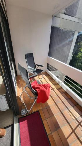 陽台/露台, Ferienwohnung am Kurpark Ehlscheid in 埃爾沙伊德