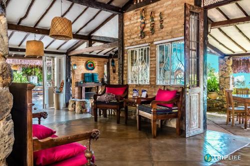 Casa de Sapê | Luxo em Ilhabela (Casa de Sape | Luxo em Ilhabela) in Praia da Armacao