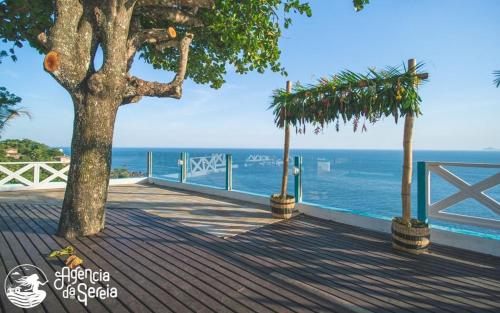 Casa costeira com vista e área gourmet no Borrifos (Casa costeira com vista e area gourmet no Borrifos) in Praia de Itapecerica