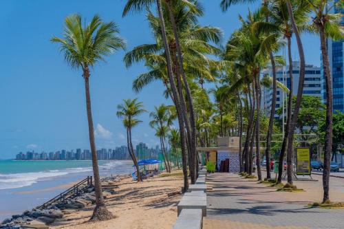 Beach, Apartamento Beira Mar Boa Viagem 1301 in Imbiribeira