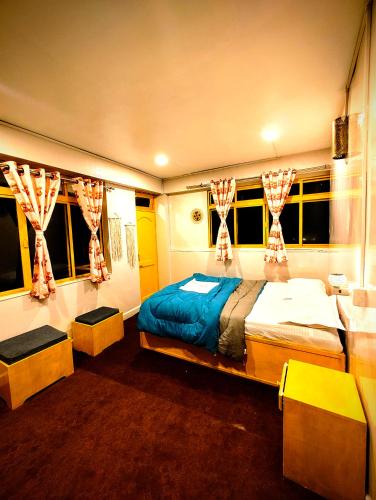 1 double bed