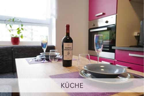 Kitchen, Moderne 3-Zimmer-Wohnung im Herzen von Darmstadt - Zentrale Lage, Komfort & WLAN in Kranichstein