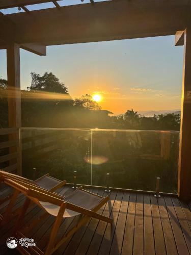 Casa moderna com vista mar panorâmica em Ilhabela Casa moderna com vista mar panorâmica em Ilhabela