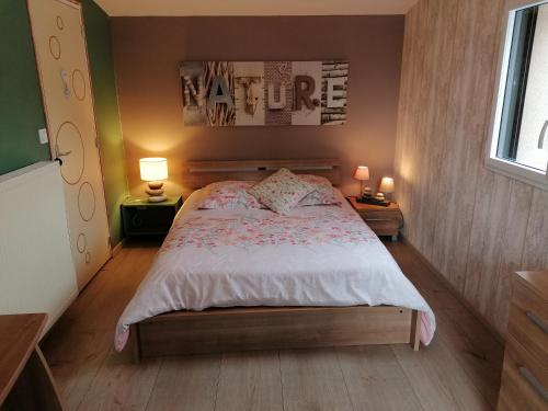 1 double bed