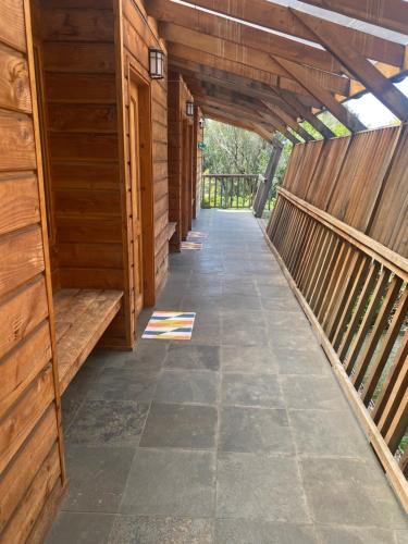 Balcony/terrace, Espacio Ecole in Pucon