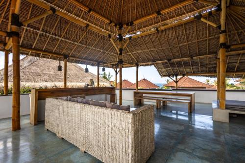 발리 Deluxe Room with Jungle View 3성급 호텔 객실