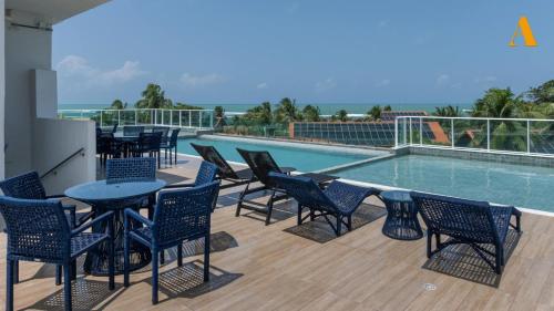 ทัศนียภาพ, Flat moderno, confortável Praia de Serrambi BFS312 (Flat moderno, confortavel Praia de Serrambi BFS312) in อีโปะจูกา