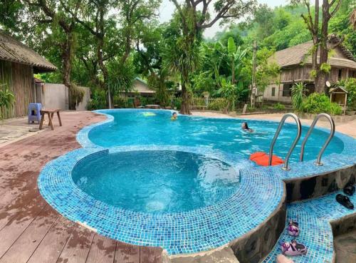 Mai Chau Village View Homestay - 발코니/테라스