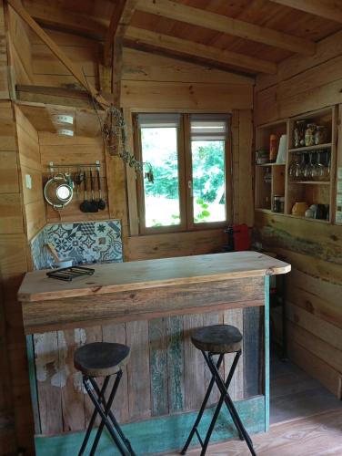 La maison du pêcheur (La maison du pecheur) in Saint-Justin (Aquitaine)