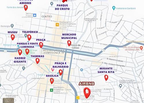 Apê Área Central c/ Churrasqueira, Varanda e Suíte