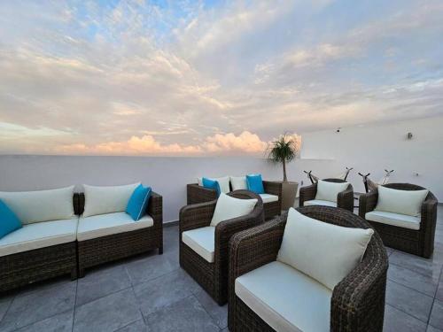 Depto moderno 1 rec gimnasio sauna jacuzzi y piscina rooftop in Playa del Carmen, Mexico