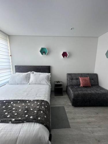 One-Bedroom Apartment room in Nuevo y hermoso apartaestudio en Corferias