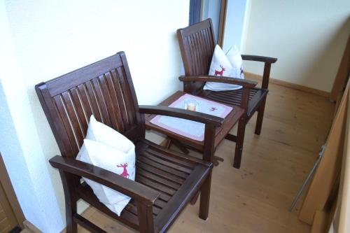 Balkong/terasse, Apartment mit Herz in Gstan