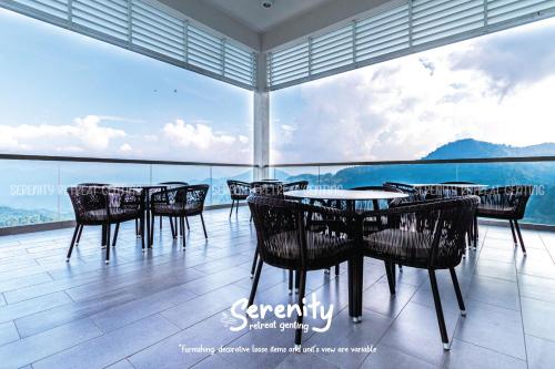 云顶高原 Windmill Upon Hills Serenity Retreat Genting 4星级 民宿 泳池