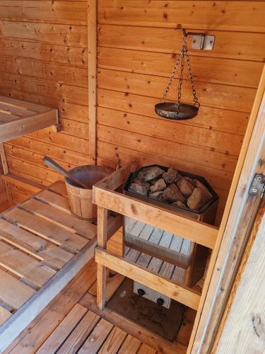 sauna, Oliva Apartman in Mako