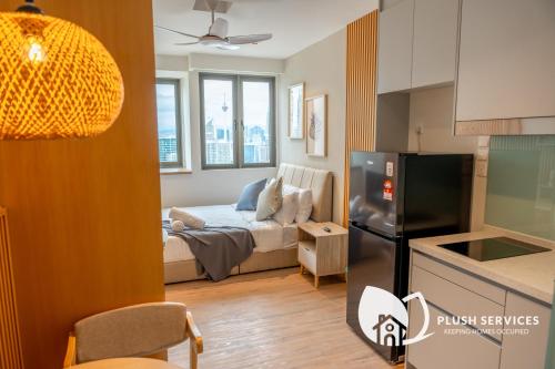 Konyha, Riveria City at KL Sentral by Plush near Nemzeti Múzeum